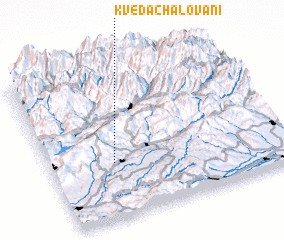 3d view of Kʼveda Chalovani