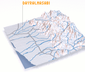 3d view of Dayr al Masābī