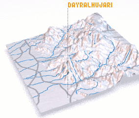 3d view of Dayr al Hujārī