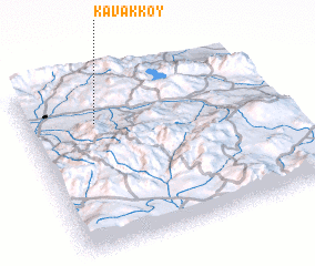 3d view of Kavakköy