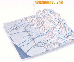 3d view of Ash Shubaylīyah