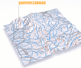 3d view of Qarn Muzabbar