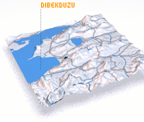 3d view of Dibekdüzü