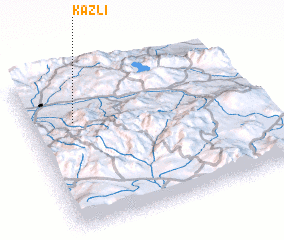3d view of Kazlı