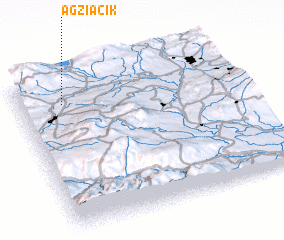 3d view of Ağzıaçık