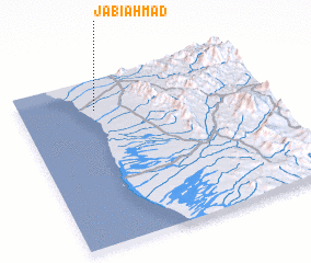 3d view of Jabī Aḩmad