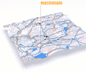 3d view of Miasnikiani