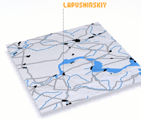 3d view of Lapushinskiy