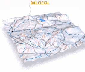 3d view of Balçiçek