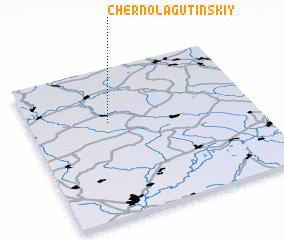 3d view of Cherno-Lagutinskiy