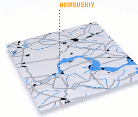 3d view of Akimovskiy