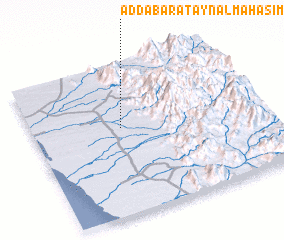 3d view of Aḑ Ḑabaratayn al Maḩāşim