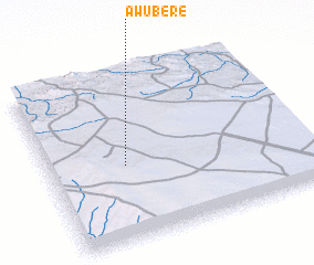 3d view of Āwu Berē