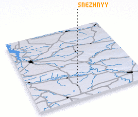 3d view of Snezhnyy