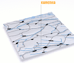 3d view of Kamenka