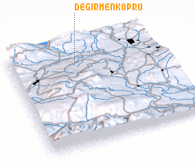 3d view of Değirmenköprü