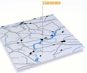 3d view of Sorokino