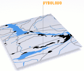 3d view of Vybolovo