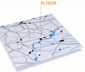 3d view of Klyuchi