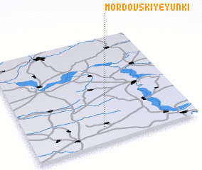 3d view of Mordovskiye Yunki