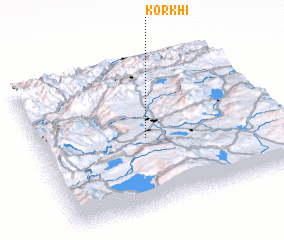 3d view of Korkhi