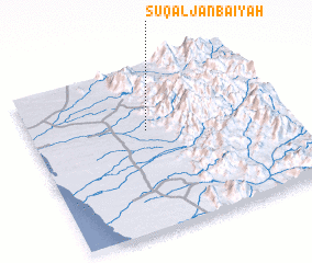 3d view of Sūq al Janba‘īyah