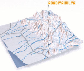 3d view of ‘Abādīyah ‘Ulyā