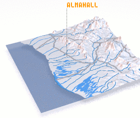 3d view of Al Maḩall