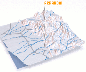 3d view of Ar Rawḑah