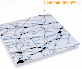 3d view of Krasnokumskoye
