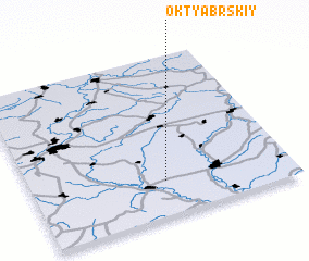 3d view of Oktyabr\