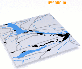 3d view of Vysokovo