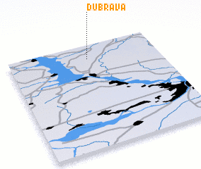 3d view of Dubrava