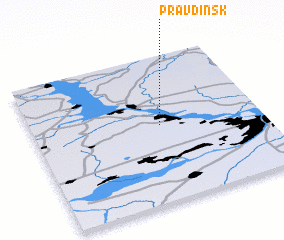 3d view of Pravdinsk