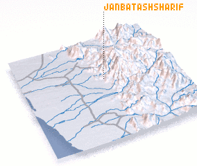 3d view of Janbat ash Sharīf