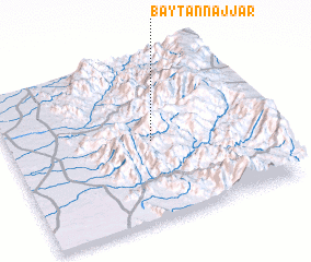 3d view of Bayt an Najjār