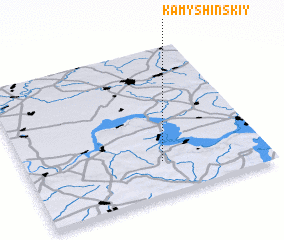 3d view of Kamyshinskiy