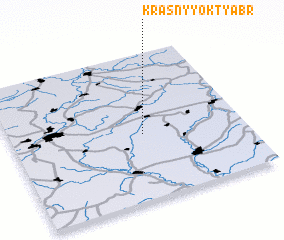 3d view of Krasnyy Oktyabr\