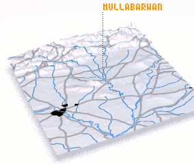 3d view of Mullā Barwān