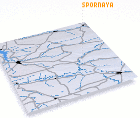 3d view of Spornaya