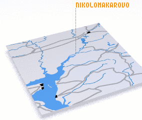 3d view of Nikolo-Makarovo