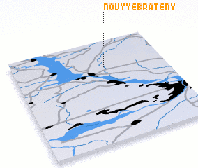 3d view of Novyye Brateny