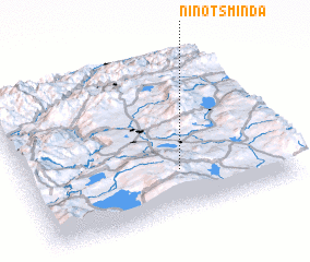 3d view of Ninotsminda