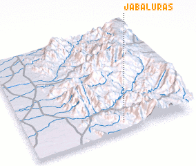 3d view of Jabal ‘Urās