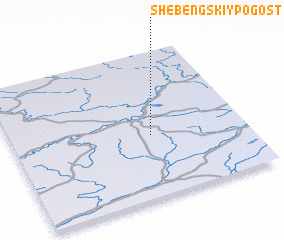 3d view of Shebengskiy Pogost