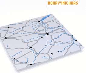 3d view of Mokryy Michkas