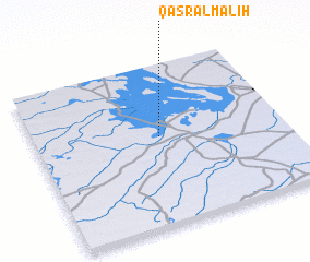 3d view of Qaşr al Māliḩ