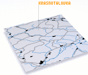3d view of Krasnotalovka