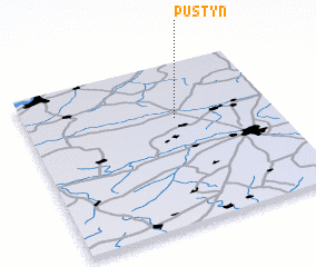 3d view of Pustyn\
