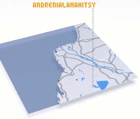 3d view of Andrenialamahitsy